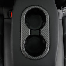 Load image into Gallery viewer, Backseat Cup Holder for Tesla Model 3 Model Y - Carbon Fiber Interior Mods