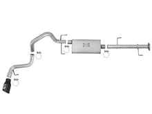 Load image into Gallery viewer, aFe Scorpion 2-1/2in Aluminized Steel Cat-Back Exhaust w/ Black Tips 07-17 Toyota FJ Cruiser V6 4.0L - 49-06039-B