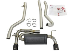 Load image into Gallery viewer, aFe MACHForce XP Exhausts Cat-Back SS 16-17 BMW 340i/iX 440i/iX (F3X) L6-3.0L (B58) w/Black Tips - 49-36334-B