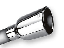 Load image into Gallery viewer, Borla 2.25in Inlet 3.19in Round Rolled Angle Cut Outlet x 5in Long Embossed Tip - 20236