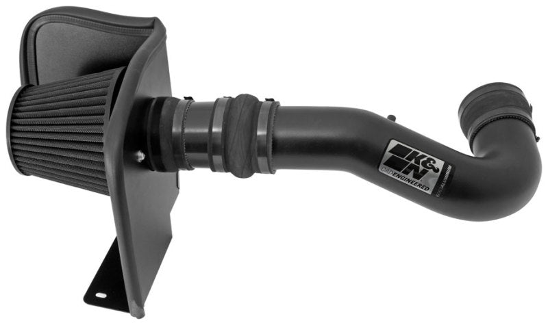 K&N 07-08 Chevy Silverado 1500 4.8L/5.3L V8 / 07-08 GMC Yukon 4.8L/5.3L V8 Black Perf Intake Kit - 71-3058