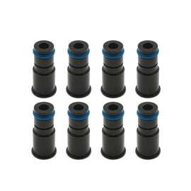 BLOX Racing 11mm Adapter Top (1in) w/Viton O-Ring (Set of 8) - BXEF-AT-11L-8