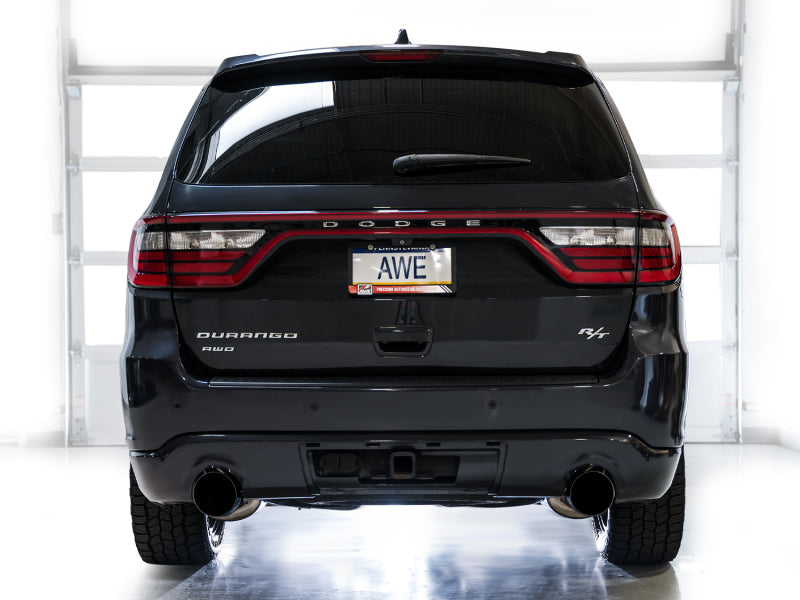 AWE Tuning 11-24 Dodge Durango 5.7L Touring Edition Exhaust w/ Diamond Black Tips - 3015-33575