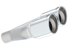 Load image into Gallery viewer, Borla Universal Polished Tip Dual Round Rolled Angle-Cut (inlet 2in. Outlet 3in) *NO Returns* - 20143