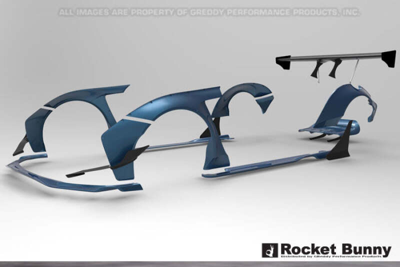 GReddy 2015+ Lexus RC-F Rocket Bunny Full Wide-Body Aero Kit w/ GT Wing - 17010251