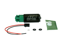 Load image into Gallery viewer, AEM 340LPH 65mm Fuel Pump Kit w/ Mounting Hooks - Ethanol Compatible - 50-1215