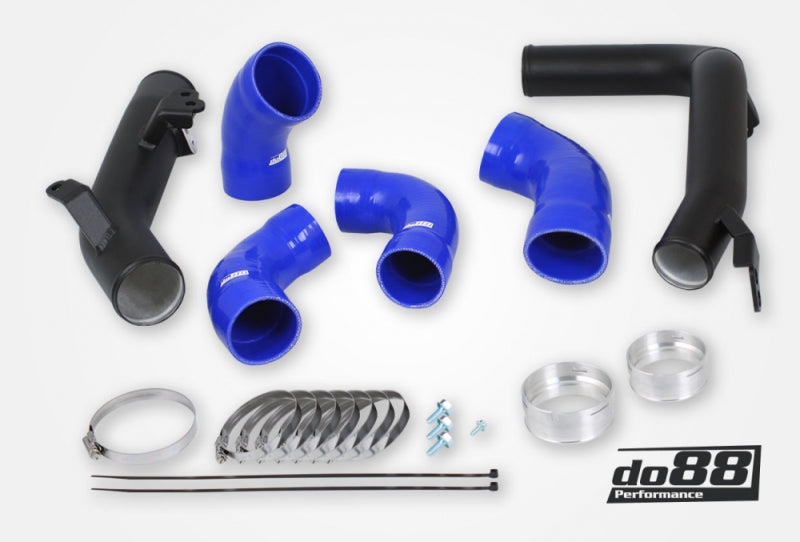 do88 Volvo S60 V60 XC60 V90 S90 XC90 SPA Pressure Pipes Diesel do88 Intercooler Blue Hoses - TR-260-D-DO88-B