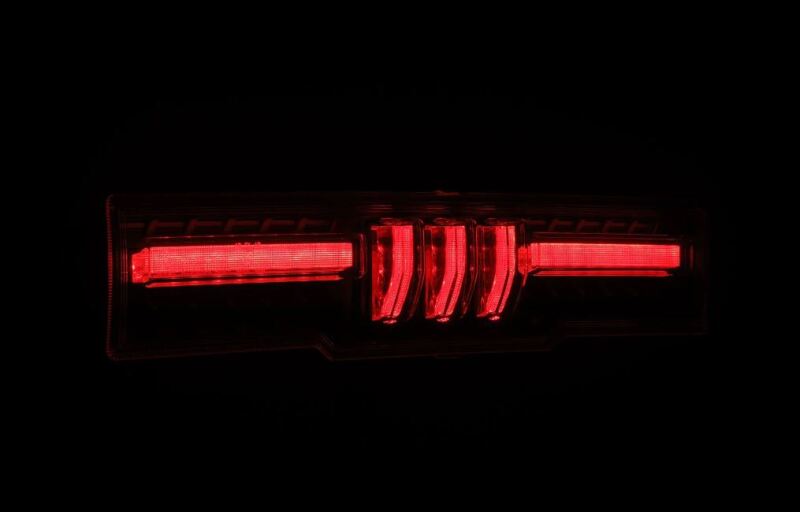 AlphaRex 21-24 Toyota GR86 / 21-24 Subaru BRZ NOVA-Series Prismatic LED Fourth Brake Light Blk Clear - 220040