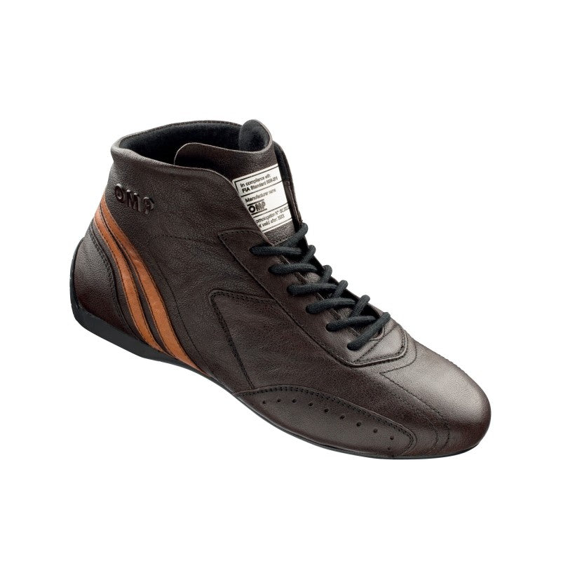 OMP Carrera Low Boots My2021 Dark Brown - Size41 (Fia 8856-2018) - IC0-0784-B01-014-41