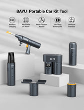 Load image into Gallery viewer, BAYU 6-in-1 Portable Car Emergency Kit | Pressure Washer + Vacuum + Jump Starter + More