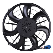 Load image into Gallery viewer, SPAL 500W 16in Drop-In Brushless Fan w/Jumper Harness - 30107101-PKG
