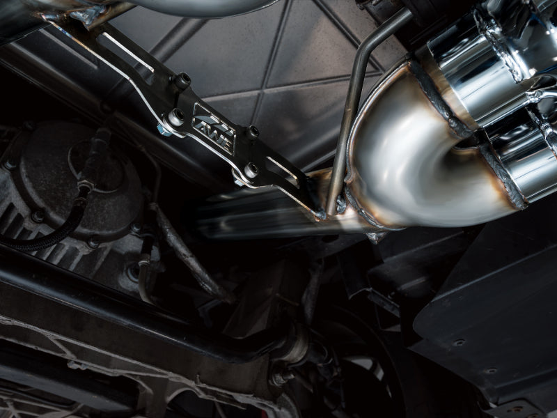 AWE Tuning C6 Chevrolet Corvette Z06/ZR1 Track Edition Axle-Back Exhaust w/ Chrome Silver Tips - 3020-42606