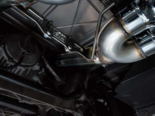 AWE Tuning C6 Chevrolet Corvette Z06/ZR1 Track Edition Axle-Back Exhaust w/ Chrome Silver Tips - 3020-42606