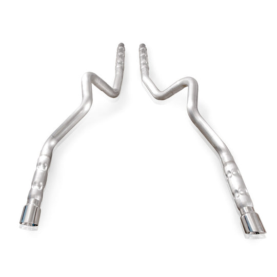 Stainless Works 2011-14 Mustang GT/2011-2012 Shelby GT500 3in Catback Retro Chambered Mufflers - M12CB3