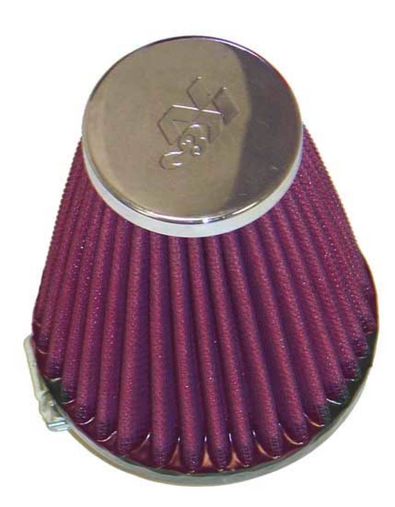 K&N Universal Clamp-On Air Filter 2-1/8in Flange 3-1/2in Base 2in Top 4in Height - RC-1920