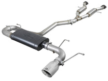 Load image into Gallery viewer, aFe Large Bore HD 3in 304 SS Cat-Back Exhaust w/ Polished Tips 14-19 Jeep Grand Cherokee V6-3.6L - 49-38078-P