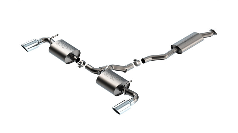 Borla 19-24 Toyota Rav4 (excl. Hybrid) 2.25in S-Type Cat Back Exhaust - 141009