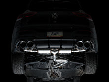 Load image into Gallery viewer, AWE Tuning MK8 Volkswagen Golf R 3in Touring Edition Quad Exhaust - Chrome Silver Tips - 3015-42658