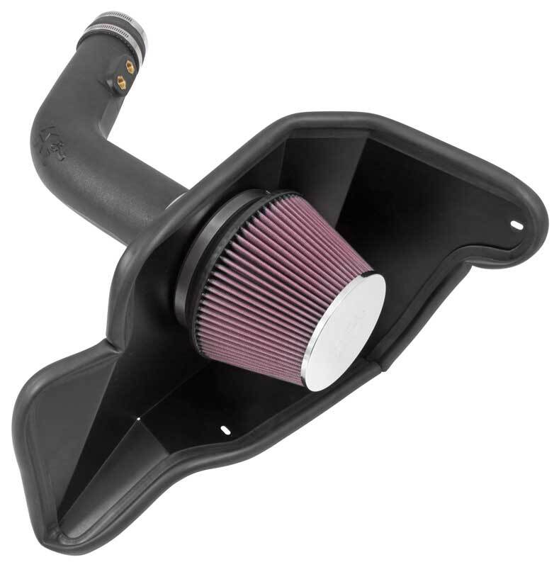 K&N 15-17 Ford Mustang 3.7L V6 F/I Performance Intake Kit - 57-2594