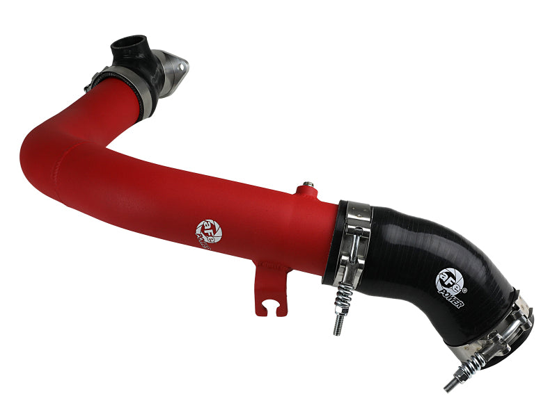 aFe BladeRunner 2.5in Aluminum Hot Side Charge Pipe 15-20 Subaru WRX 2.0T - Red - 46-20378-R