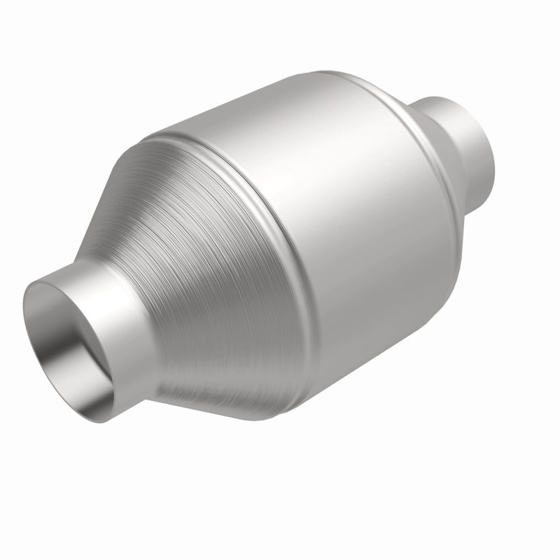 MagnaFlow Conv Univ 2.25in Inlet/Outlet Center/Center Round 3in Body L x 5in W x 8.75in Overall L - 51655