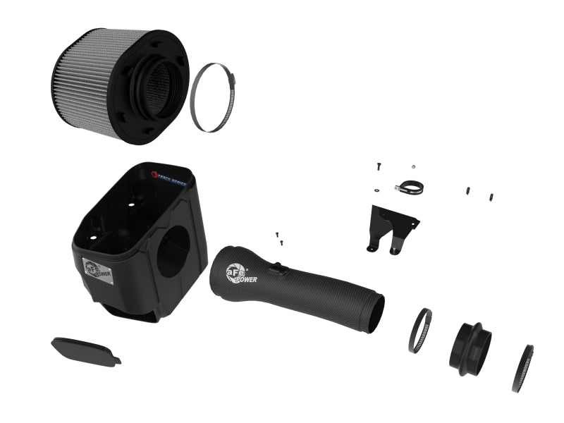 aFe 2025+ Dodge Ram 1500 RHO Track Series Carbon Fiber Cold Air Intake System w/ Pro Dry S - 57-10032D