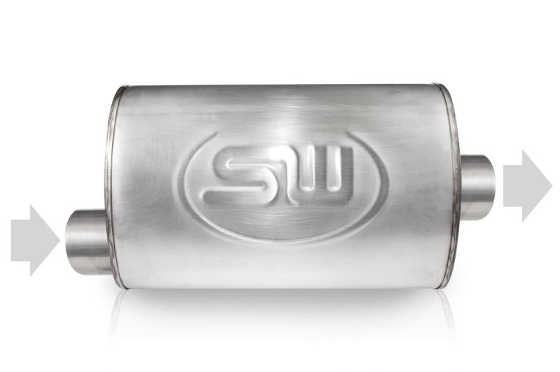 Stainless Works 2.25in ID OFFSET INLET/ 2.25in OD CENTER OUTLET 4inX8in - TM4C22O22C
