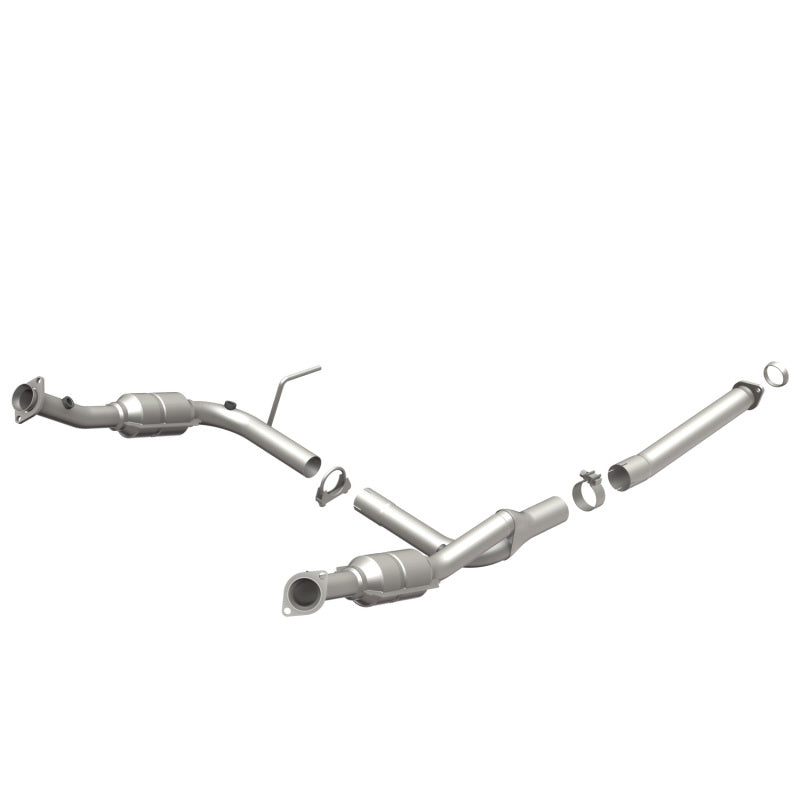 MagnaFlow DF Cat. Conv3/04-05 Ford Explorer 4.0L / 3/04-05 Mercury Mountaineer Y-Pipe Assembly - 93111
