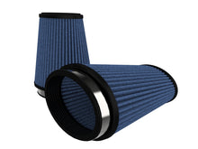 Load image into Gallery viewer, aFe MagnumFLOW Pro DRY S Universal Air Filter (3x4.75) IN F (4x5.75) IN B (2.5x4.25) IN T x 6 H - 24-90054-MA