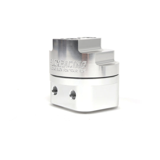 BLOX Racing Remote Oil Filter Relocation Kit - Polished - BXGA-00115-PO