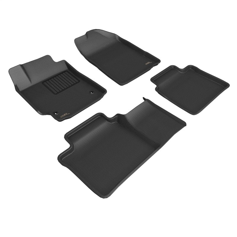 3D MAXpider 07-11 Toyota Camry Kagu Black Full Set - L1TY00401509