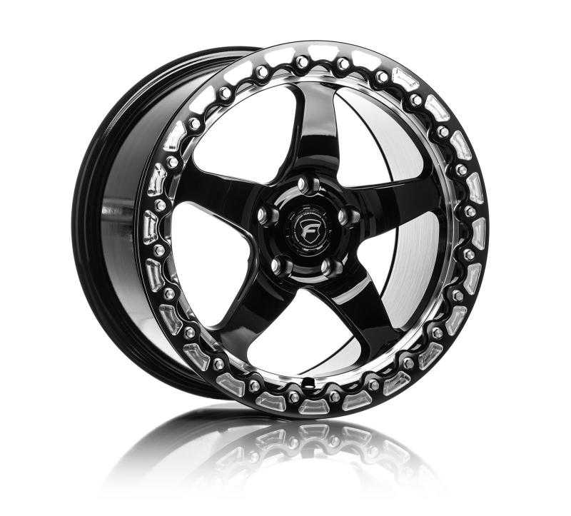 Forgestar D5 Beadlock 17x10 / 5x114.3 BP / ET50 / 7.5in BS Gloss Black Wheel - F00170067P50