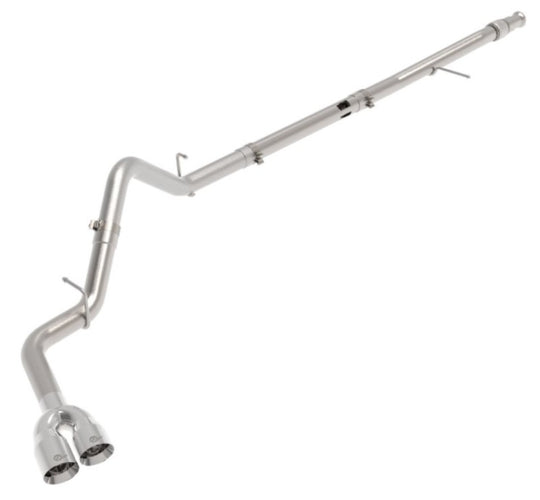 aFe Rebel XD Series 3in 304SS DPF-Back 20-21 GM Trucks L6-3.0L (td) LM2 - Dual Polished Tip - 49-34129-P
