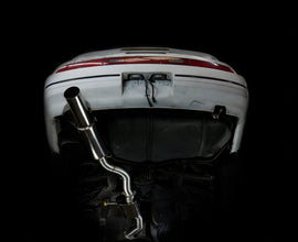 ISR Performance Series II - GT Single Exhaust System - Resonated - 89-94 Nissan 240sx (S13) - IS-S2GTR-S13