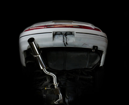 ISR Performance Series II - GT Single Exhaust System - Resonated - 89-94 Nissan 240sx (S13) - IS-S2GTR-S13