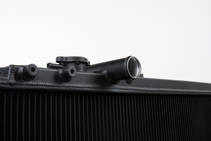 CSF 93-98 Toyota MK4 Supra Radiator - Black Finish - 2882B