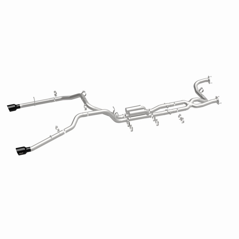 MagnaFlow 2025 Ram 1500 RHO SPEQ Series Black Chrome Cat-Back Performance Exhaust System - 19704