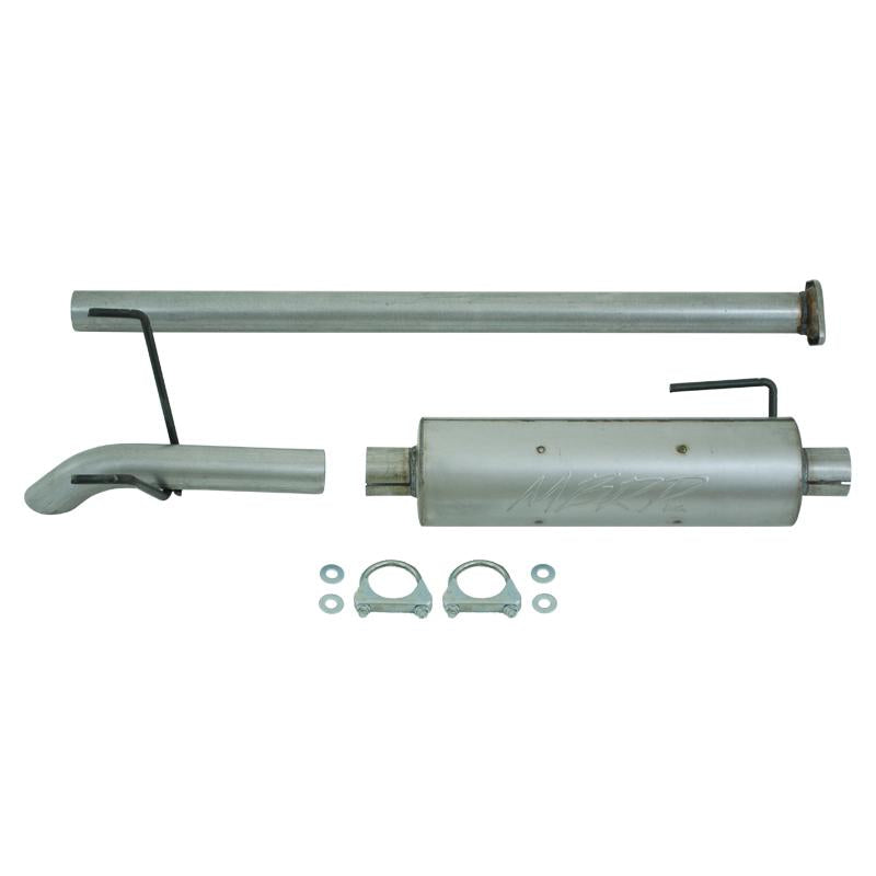 MBRP 05-11 Toyota Tacoma 4.0L EC/CC-SB Cat Back Turn Down Single Side Alum Exhaust - S5322AL