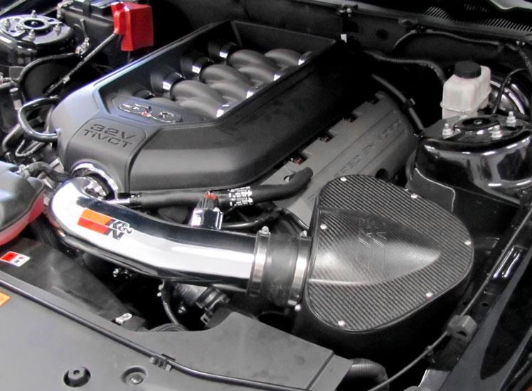 K&N 11-13 Ford Mustang GT 5.0L V8 Typhoon Performance Intake - 69-3527TP