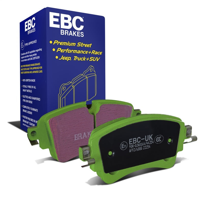 EBC 2018+ Audi A4 Allroad Quattro 2.0L Turbo Greenstuff Rear Brake Pads - DP22254