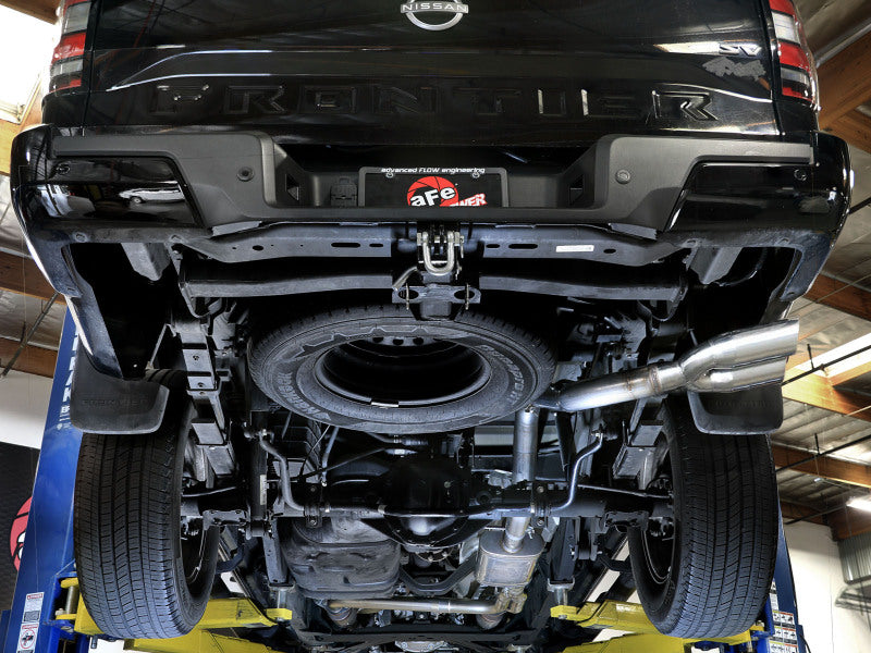aFe 2022+ Nissan Frontier V6 Vulcan Series SS Cat-back Exhaust w/ Polished Tips - 49-36140-P