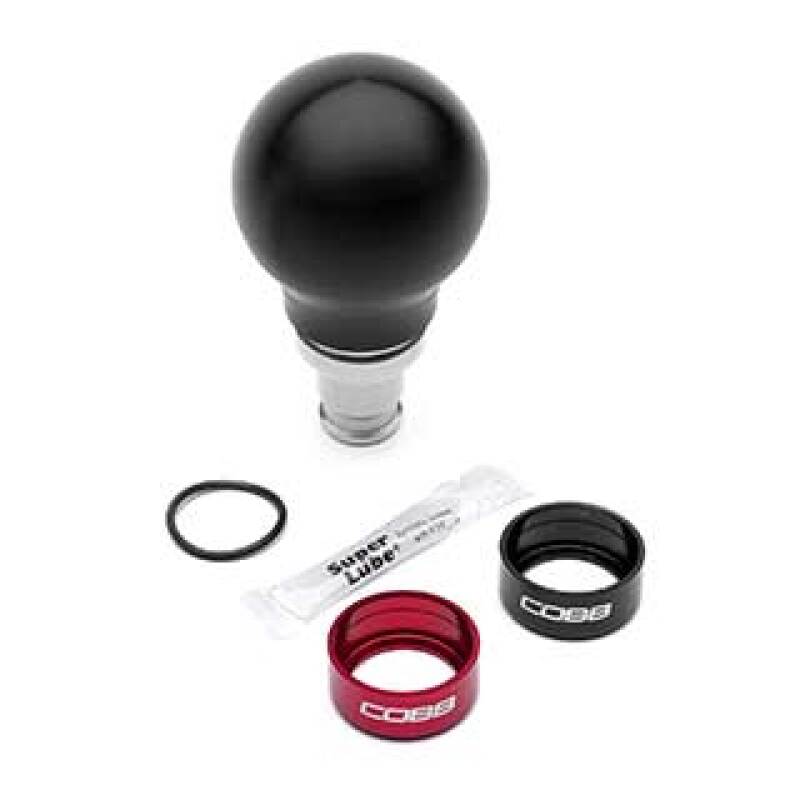 Cobb 17-21 Honda Civic Type R 6-Speed Short Weighted Cobb Knob - Black - 2H1360-BK