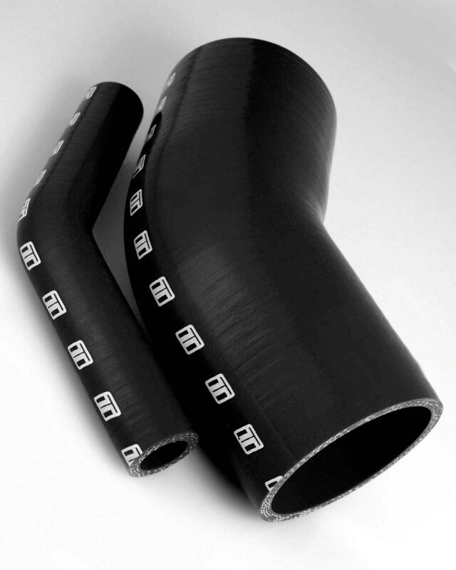 Turbosmart 45 Elbow 3.50 - Black Silicone Hose - TS-HE45350-BK