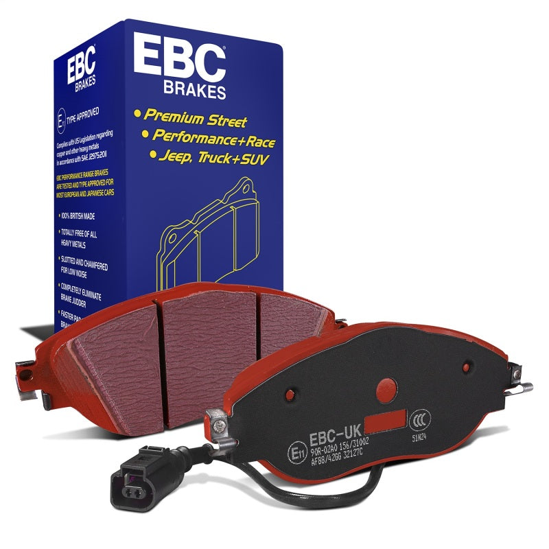 EBC 14-20 Audi S3 2.0 Turbo Redstuff Front Brake Pads - DP32127C