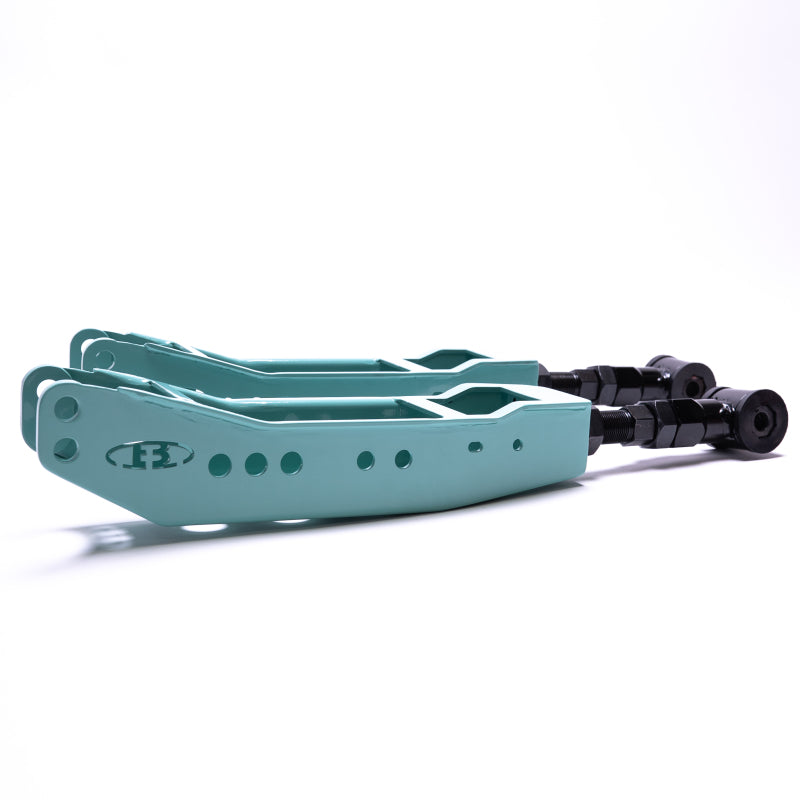 BLOX Racing Rear Lower Control Arms - Teal (2013+ Subaru BRZ/Toyota 86 / 2008-2023 Subaru WRX/STI) - BXSS-50010-TL
