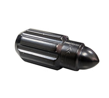 Load image into Gallery viewer, NRG 500 Series M12 X 1.5 Bullet Shape Steel Lug Nut Set - 21 Pc w/Lock Key - Black - LN-LS500BK-21