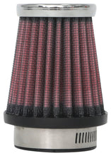 Load image into Gallery viewer, K&amp;N Universal Chrome Filter 1 9/16 inch FLG / 2 5/8 inch Bottom / 2 inch Top / 3 inch Height - RC-2290