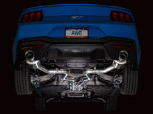 Load image into Gallery viewer, AWE Tuning 2024 Ford Mustang GT Fastback S650 RWD Touring Catback Exhaust w/ Dual Chrome Silver Tips - 3015-32650