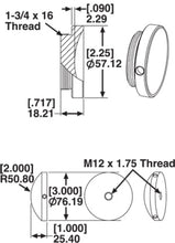 Load image into Gallery viewer, SPC Performance CUPPED 90A RUBBER FOOT - 25613