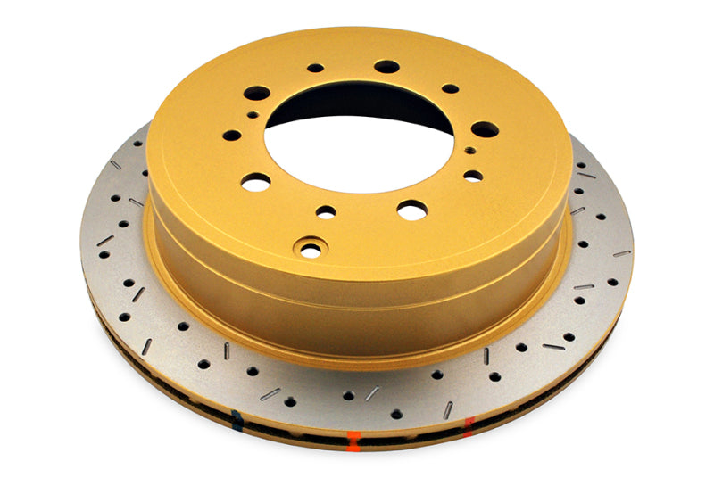 DBA 07+ Toyota Land Cruiser 200 Series Rear Drilled and Slotted 4000 Series Rotor - DBA42723XS